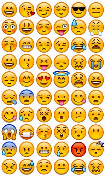 Раскраска ЭМОДЖИ