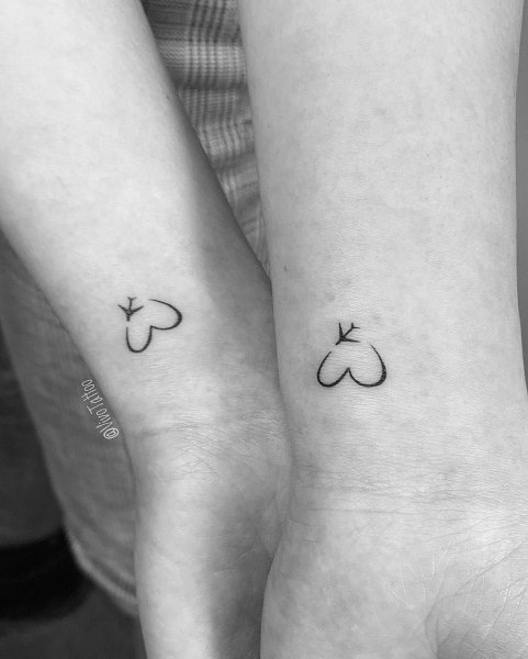 Рисунки для срисовки сердечки