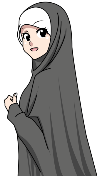 Мультяшная мусульманка