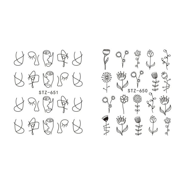 Эскиз маленькой тату на ногти