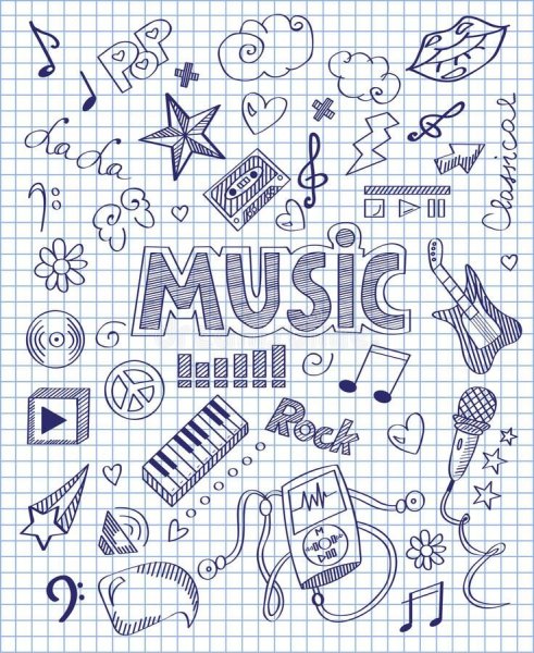 Маленькие зарисовки в тетради