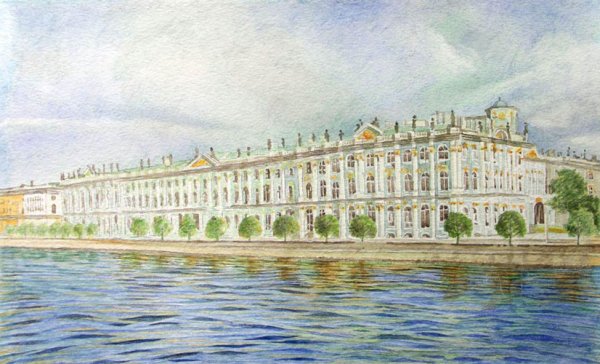 Санкт-Петербург Эрмитаж зимний дворец картины
