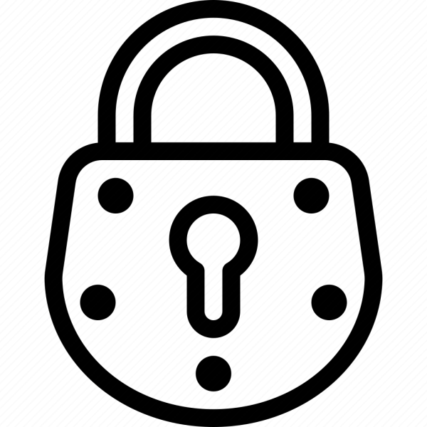 Раскраска замок дверной