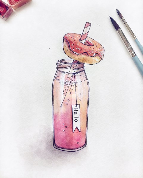 Красивые рисунки для скетчбука