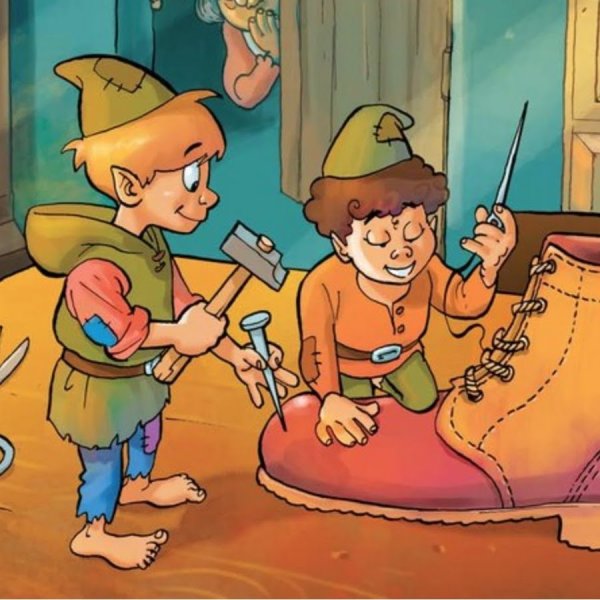 Сапожник и маленькие человечки братья Гримм книга