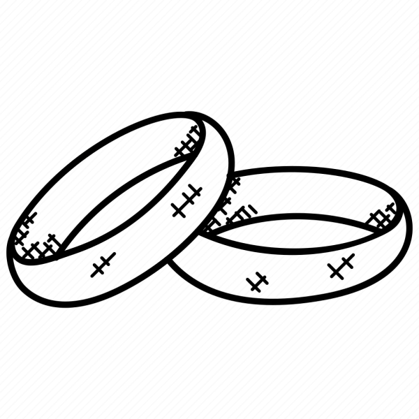 Обручальные кольца с вырезкой