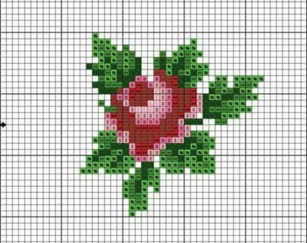 Лёгкая вишивка крестиком