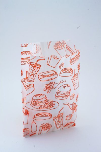 Пакет бумажный для гамбургера 175*140 выпечка (100/3500) Авиора