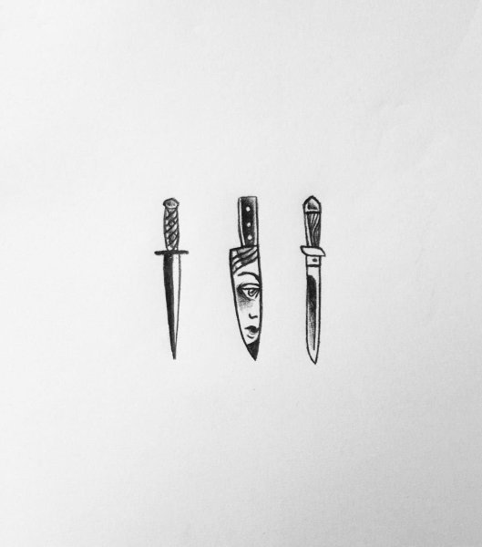 Нож Минимализм