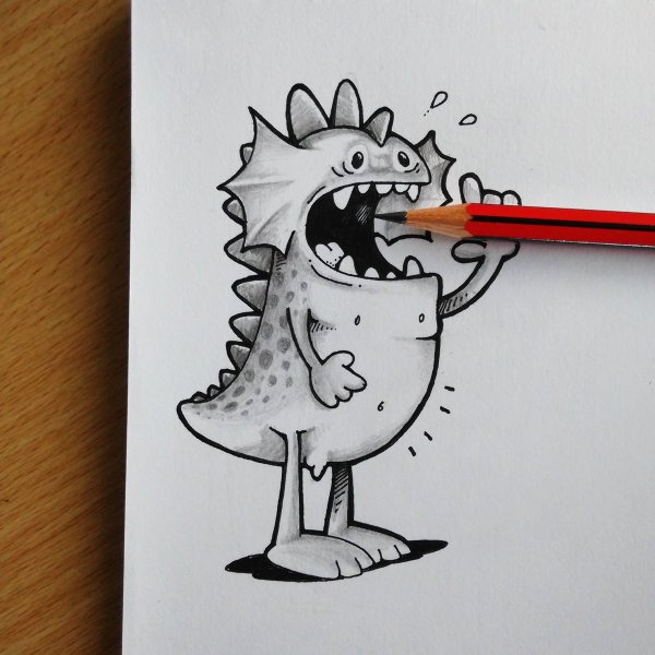 Микки Маус для срисовки