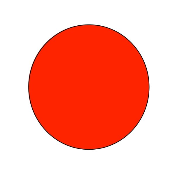 Красный круг