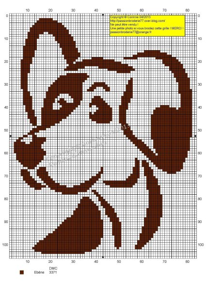 Жаккардовый узор Панда