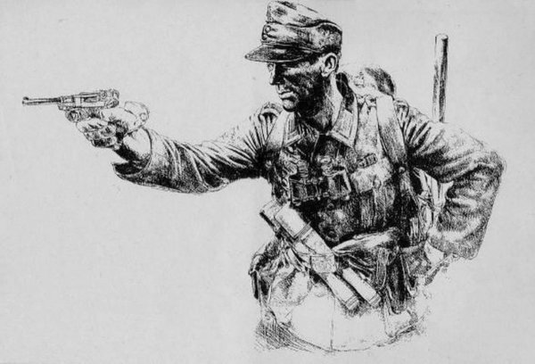 Рисовать спецназовца