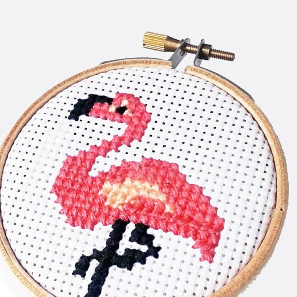 Значки крестиком вышивка