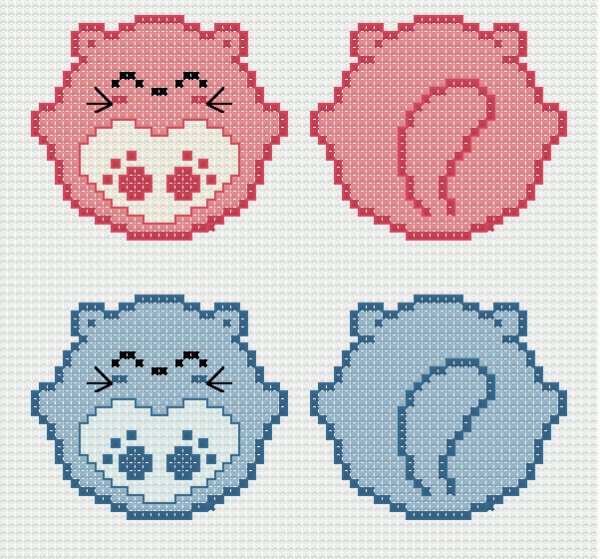 Схемы для вышивания брелков