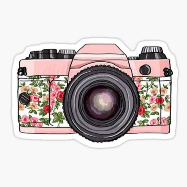 Фотоаппарат наклейка