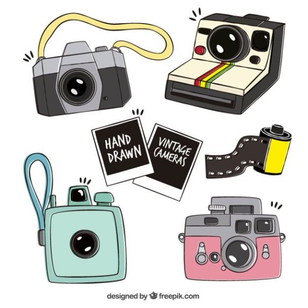 Фотоаппарат наклейка