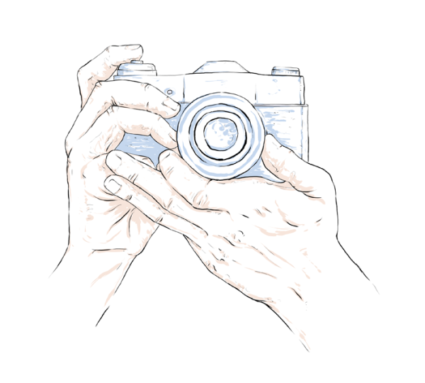 Фотоаппарат рисунок