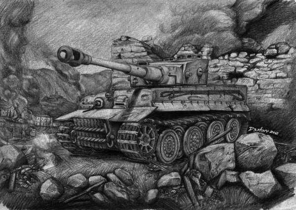 Рисунки на военную тему