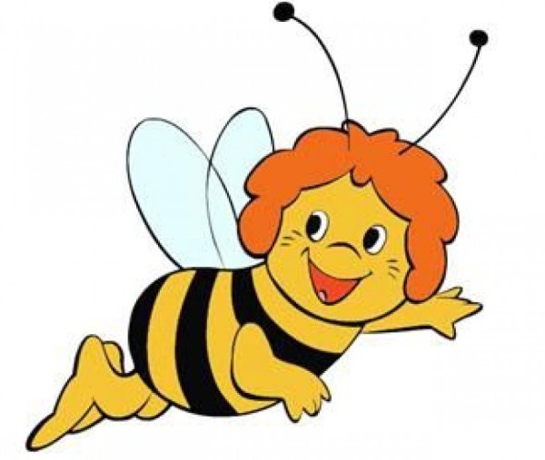 Оса раскраска