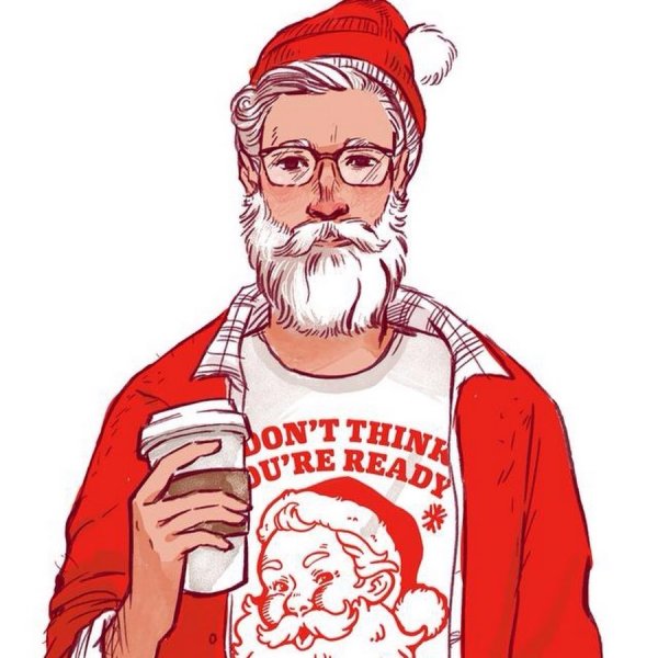 Веселые новогодние Стикеры