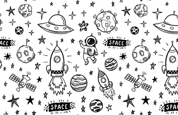 Маленькие космические рисунки