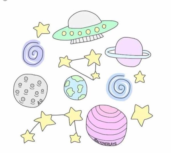 Рисунки планет для срисовки