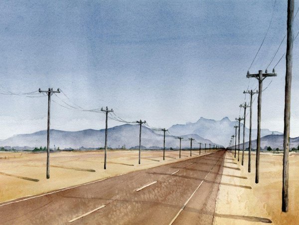 Пейзаж в перспективе