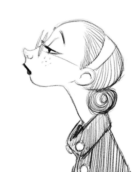 Скетчи карандашом мультяшки