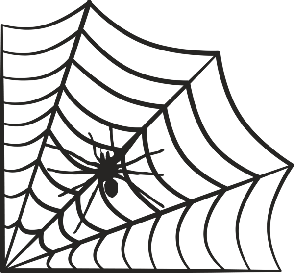 Рисование паутинки