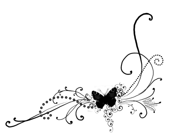Визитка с орнаментом