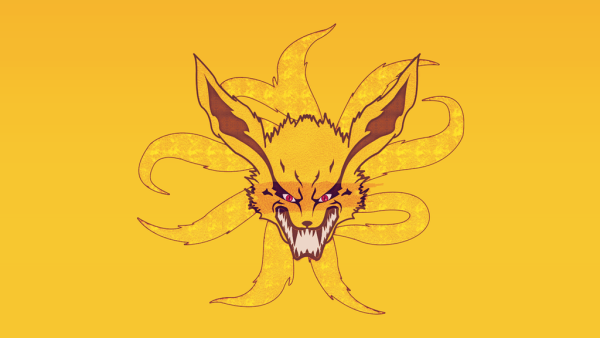 Курама девятихвостый Лис из Наруто