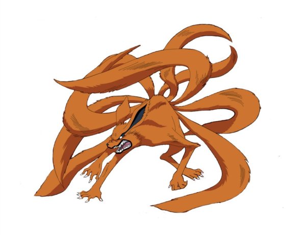 Наруто хвостатый курама