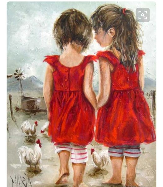 Мария Остхейзен картины дети