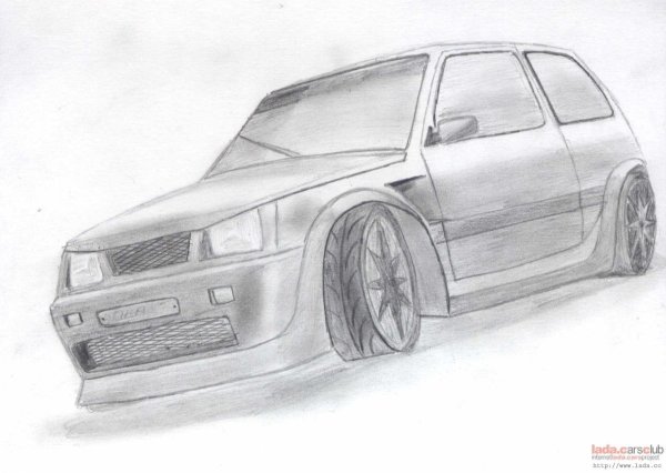 Лада нарисовать