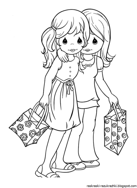 Девочки подружки куколки