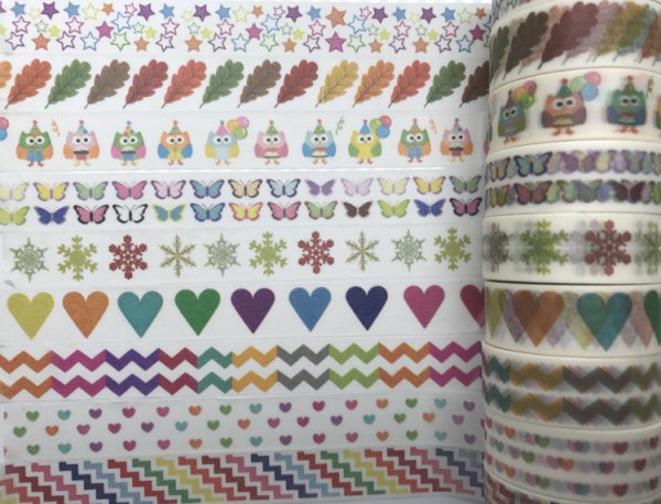 Декоративные скотчи для ежедневника