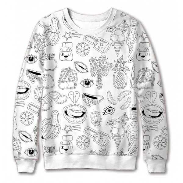 Разрисовка кофты