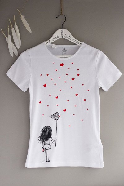 Разрисованные футболки