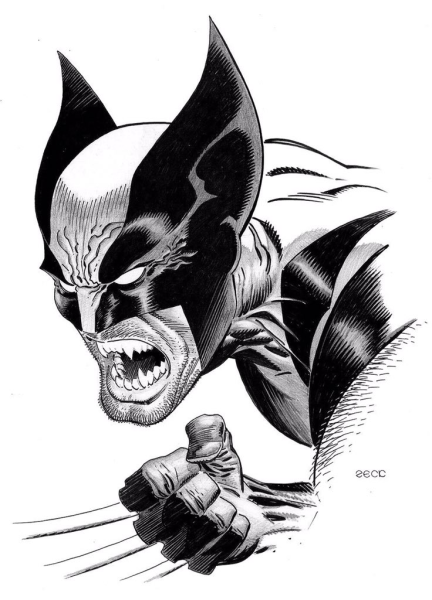 Тату Марвел эскизы