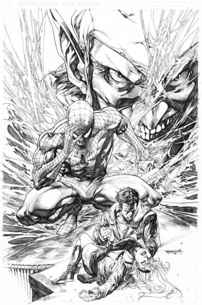 Черно белые комиксы Marvel