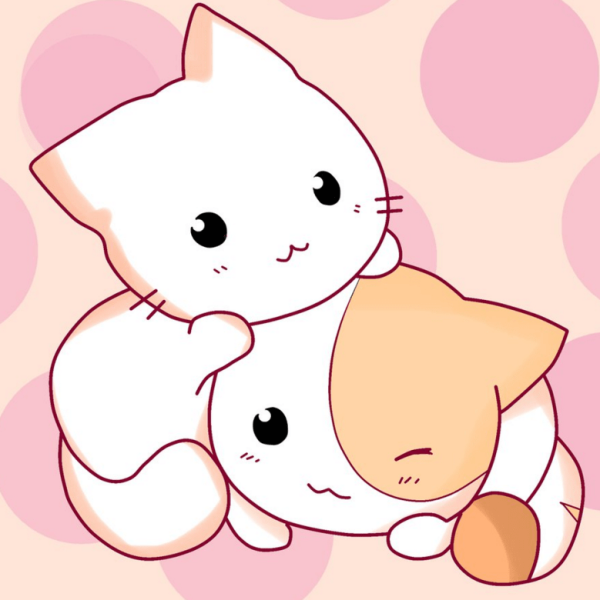 Маленьки милые котики рисунки