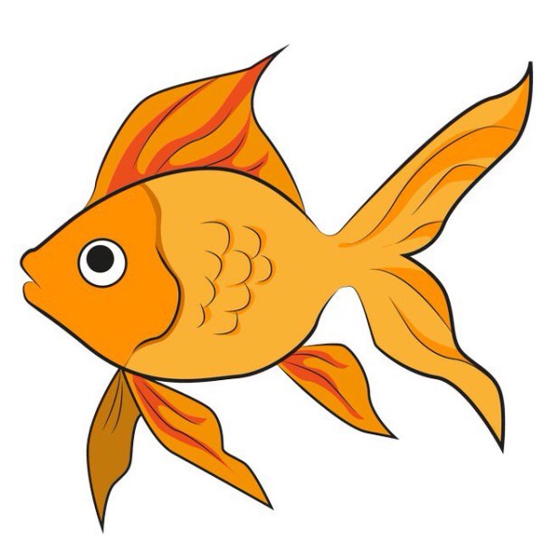 Золотая рыбка для детей