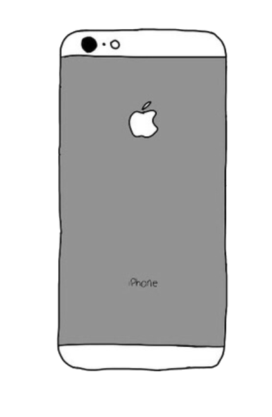 Раскраска айфон 11 Промакс