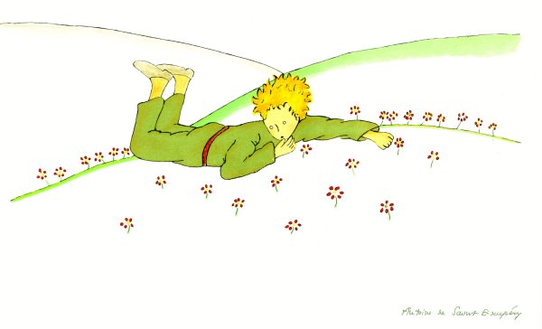 Оригинальные иллюстрации Экзюпери