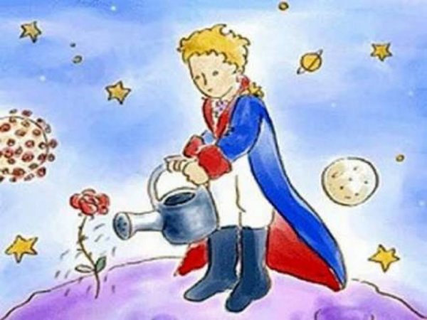 Маленький принц иллюстрации Экзюпери