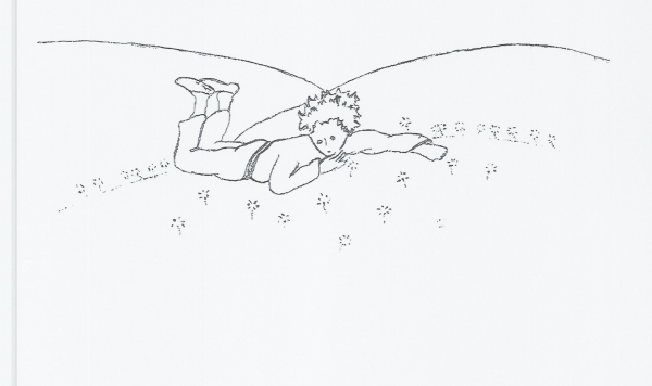 Маленький принц арт Экзюпери