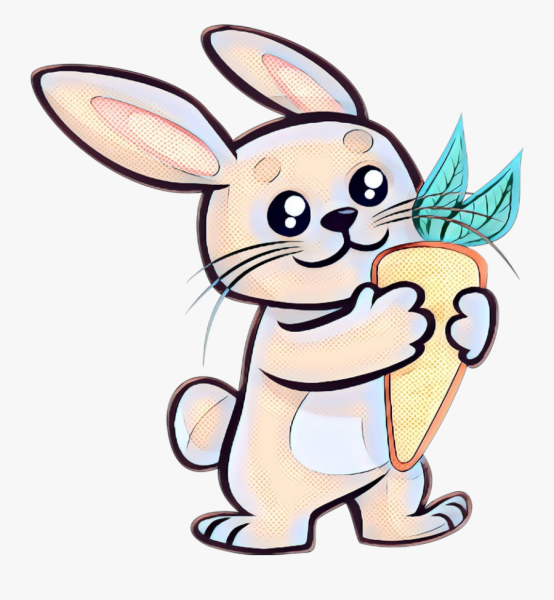 Заяц раскраска для детей