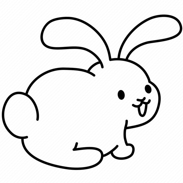 Заяц рисунок карандашом для детей