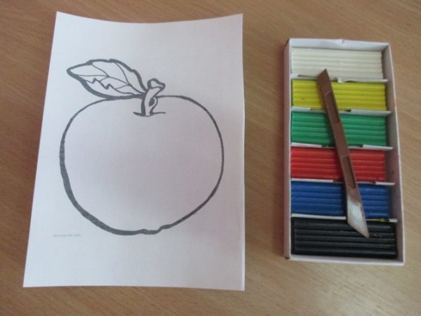 Рисуем на картоне